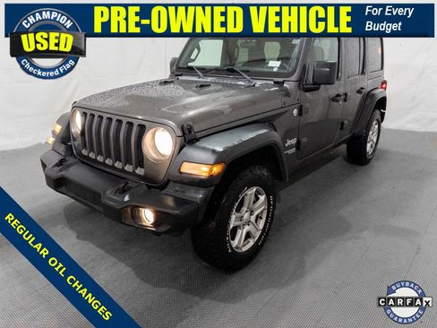 Used 2019 Jeep Wrangler Unlimited Sport S image 1