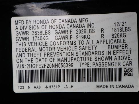 Used 2022 Honda Civic LX image 32