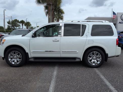 Used 2015 Nissan Armada Platinum w/ 2nd Row Captain Seat Package RWD image 5