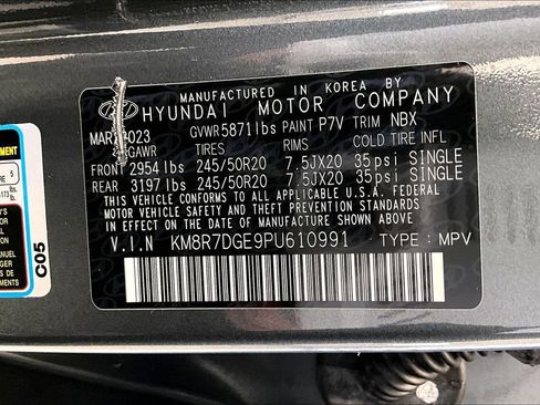 Used 2023 Hyundai Palisade Calligraphy w/ Cargo Package image 35