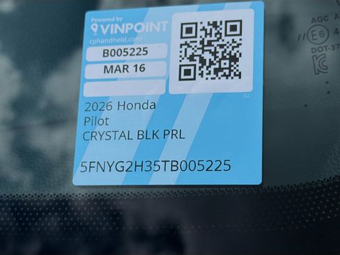 New 2026 Honda Pilot Sport image 28