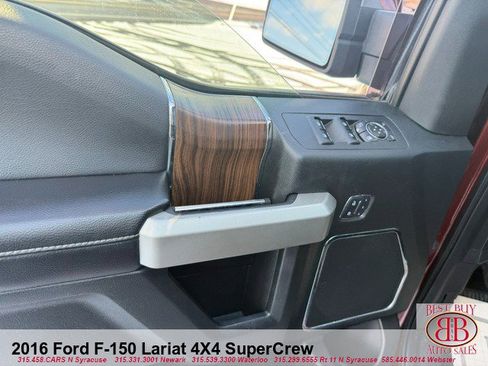 Used 2016 Ford F150 Lariat w/ Equipment Group 502A Luxury image 16