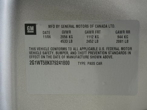 Used 2007 Chevrolet Impala LT w/ Preferred Equipment Group FWD image 27