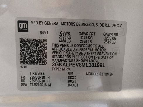 Used 2021 GMC Terrain SLT w/ Infotainment Package II image 33