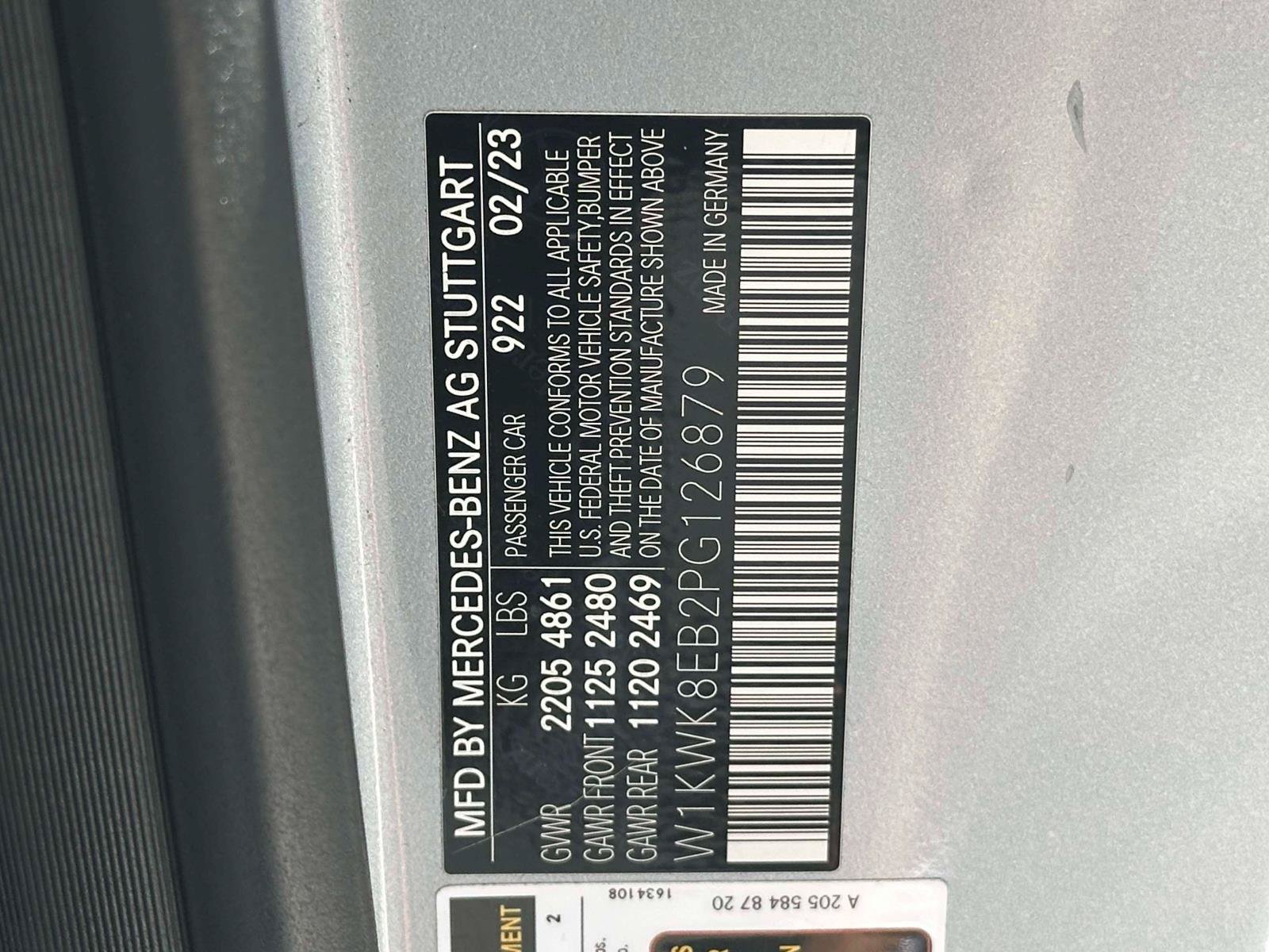 Certified 2023 Mercedes-Benz C 300 4MATIC Cabriolet image 12