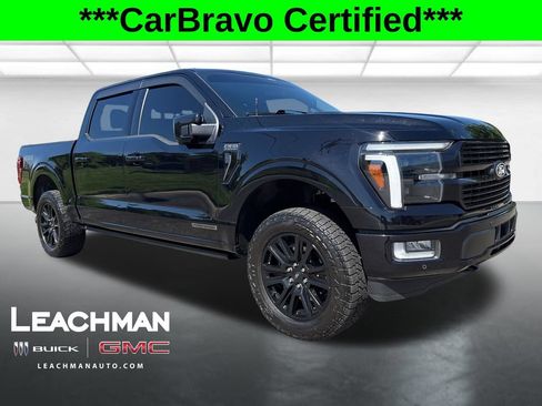 Used 2025 Ford F150 4x4 SuperCrew Platinum w/ Equipment Group 702A High image 1