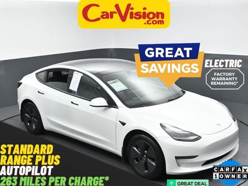 Used 2021 Tesla Model 3 Standard Range Plus image 1