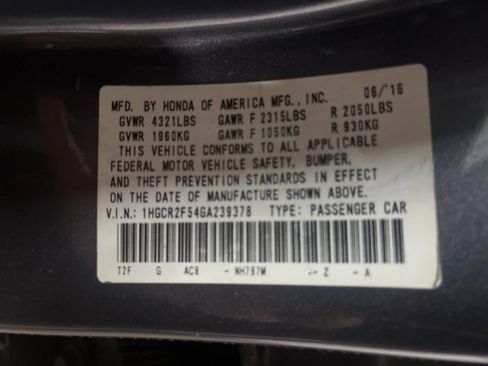 Used 2016 Honda Accord Sport image 25