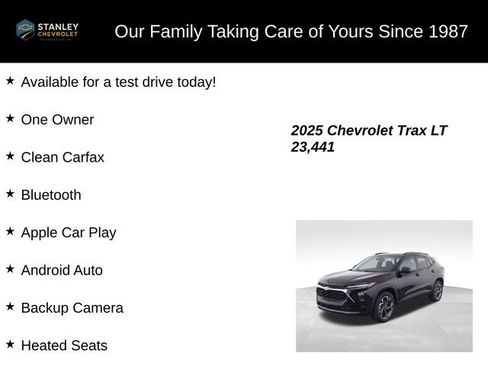 Used 2025 Chevrolet Trax LT w/ LT Convenience Package FWD image 9
