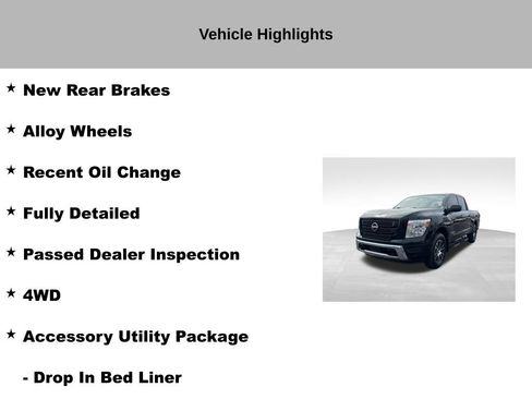 Used 2023 Nissan Titan SV w/ SV Convenience Package image 9