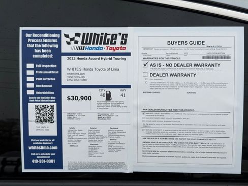 Used 2023 Honda Accord Touring image 33