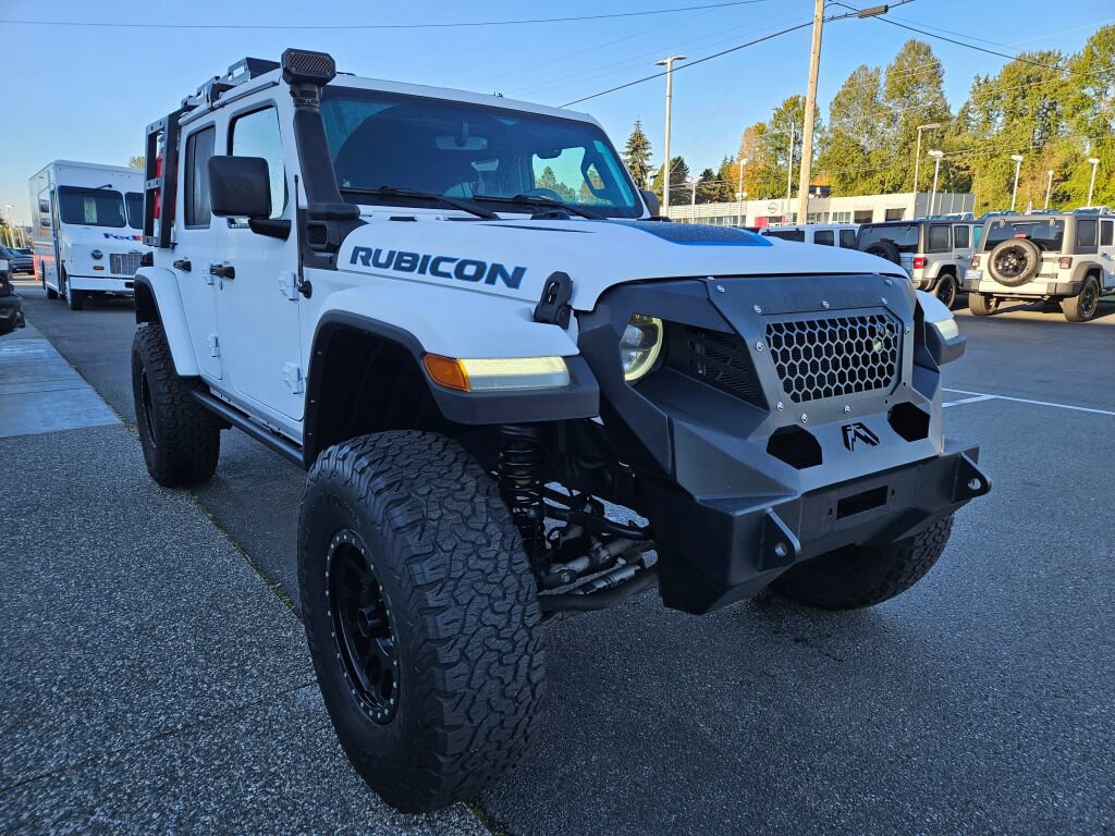 Used 2023 Jeep Wrangler Unlimited Rubicon 4xe w/ Steel Bumper Group AWD/4WD image 7