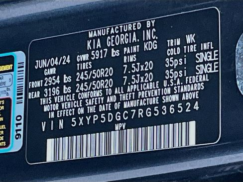 Used 2024 Kia Telluride SX X-Line AWD/4WD image 35