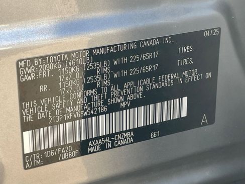 Used 2025 Toyota RAV4 XLE image 30