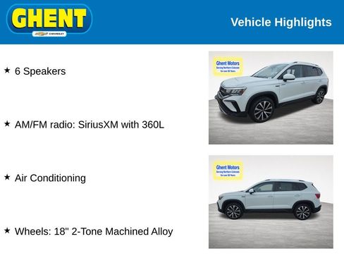 Used 2023 Volkswagen Taos SE AWD/4WD image 2