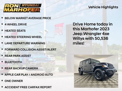 Used 2023 Jeep Wrangler Unlimited w/ Cold Weather Group AWD/4WD image 15