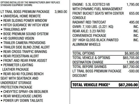 Certified 2025 Chevrolet Silverado 1500 LT Trail Boss w/ LT Trail Boss Premium Package image 2