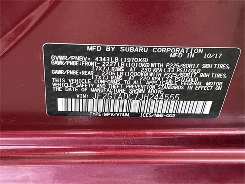 Used 2018 Subaru Crosstrek 2.0i Premium w/ Eyesight System image 30