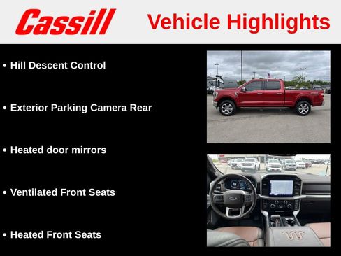 Used 2022 Ford F150 King Ranch w/ Equipment Group 601A High AWD/4WD image 21