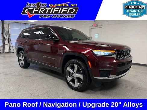 Used 2021 Jeep Grand Cherokee L Limited AWD/4WD image 1