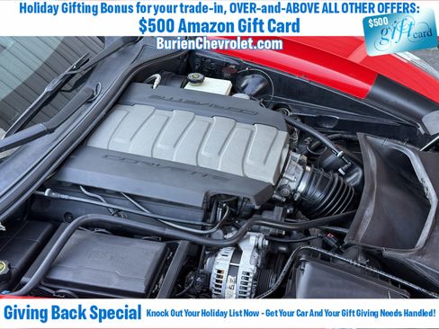 Used 2016 Chevrolet Corvette Stingray Convertible w/ Carbon Flash Badge Package image 30