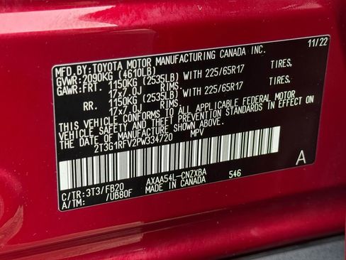 Used 2023 Toyota RAV4 LE image 27