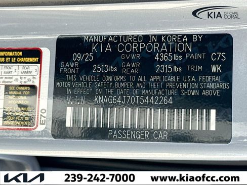 New 2026 Kia K5 GT-Line w/ GT-Line Red Interior Package image 41