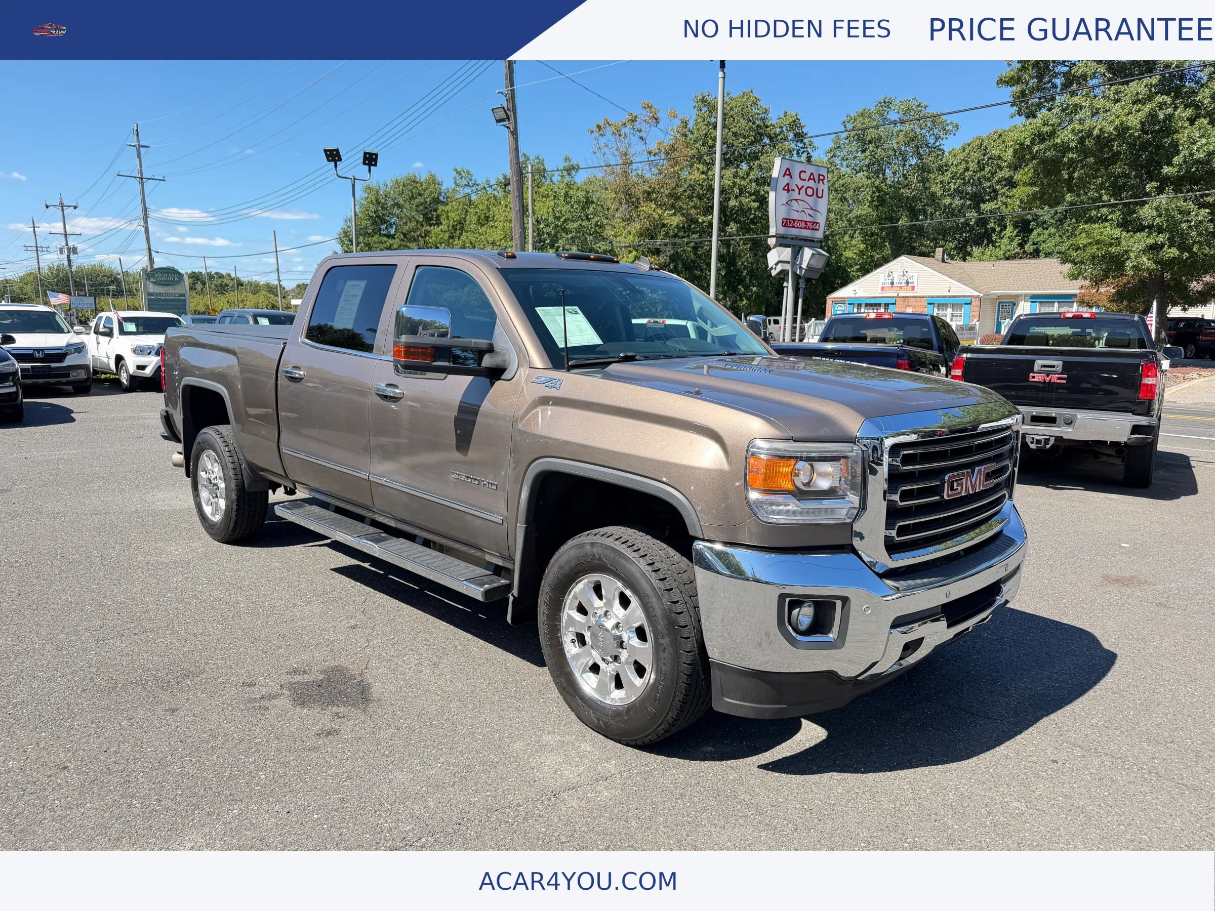 Used 2015 GMC Sierra 3500 SLT w/ Duramax Plus Package AWD/4WD image 2