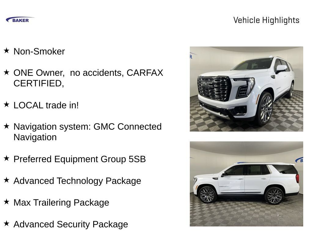 Certified 2026 GMC Yukon Denali Ultimate AWD/4WD image 4