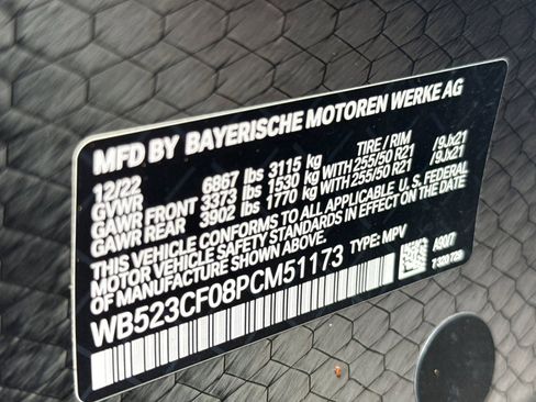 Certified 2023 BMW iX xDrive50 w/ Sport Package image 40