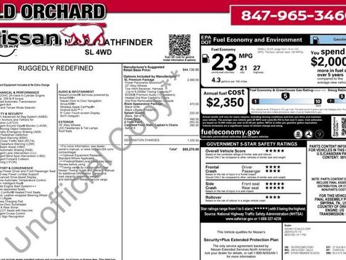 Used 2024 Nissan Pathfinder SL w/ SL Premium Package image 7