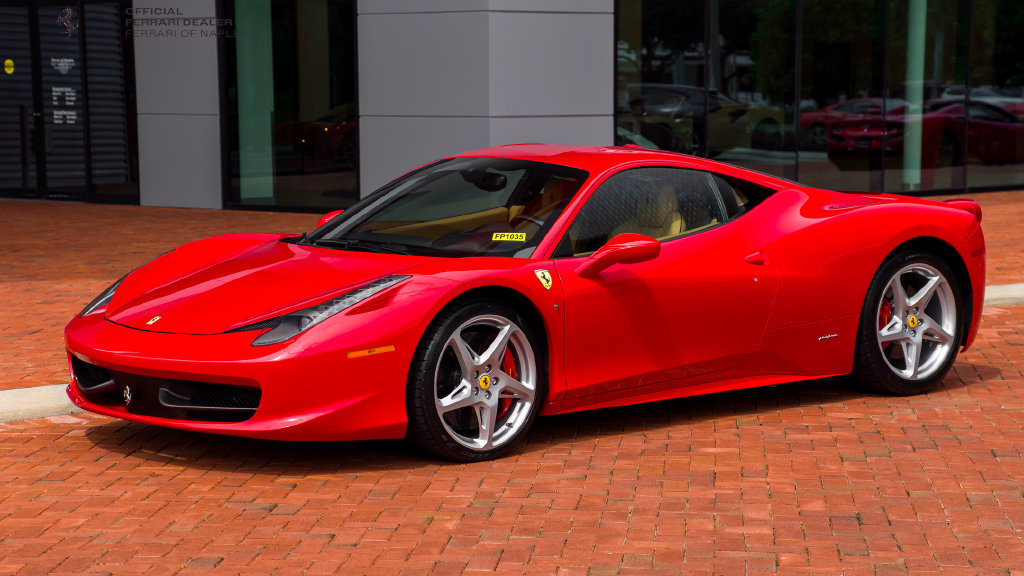 Certified 2013 Ferrari 458 Italia Coupe RWD image 1