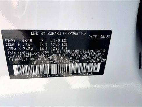 Certified 2024 Subaru Legacy Touring XT AWD/4WD image 33