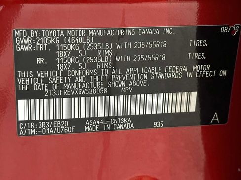 Used 2016 Toyota RAV4 SE image 31