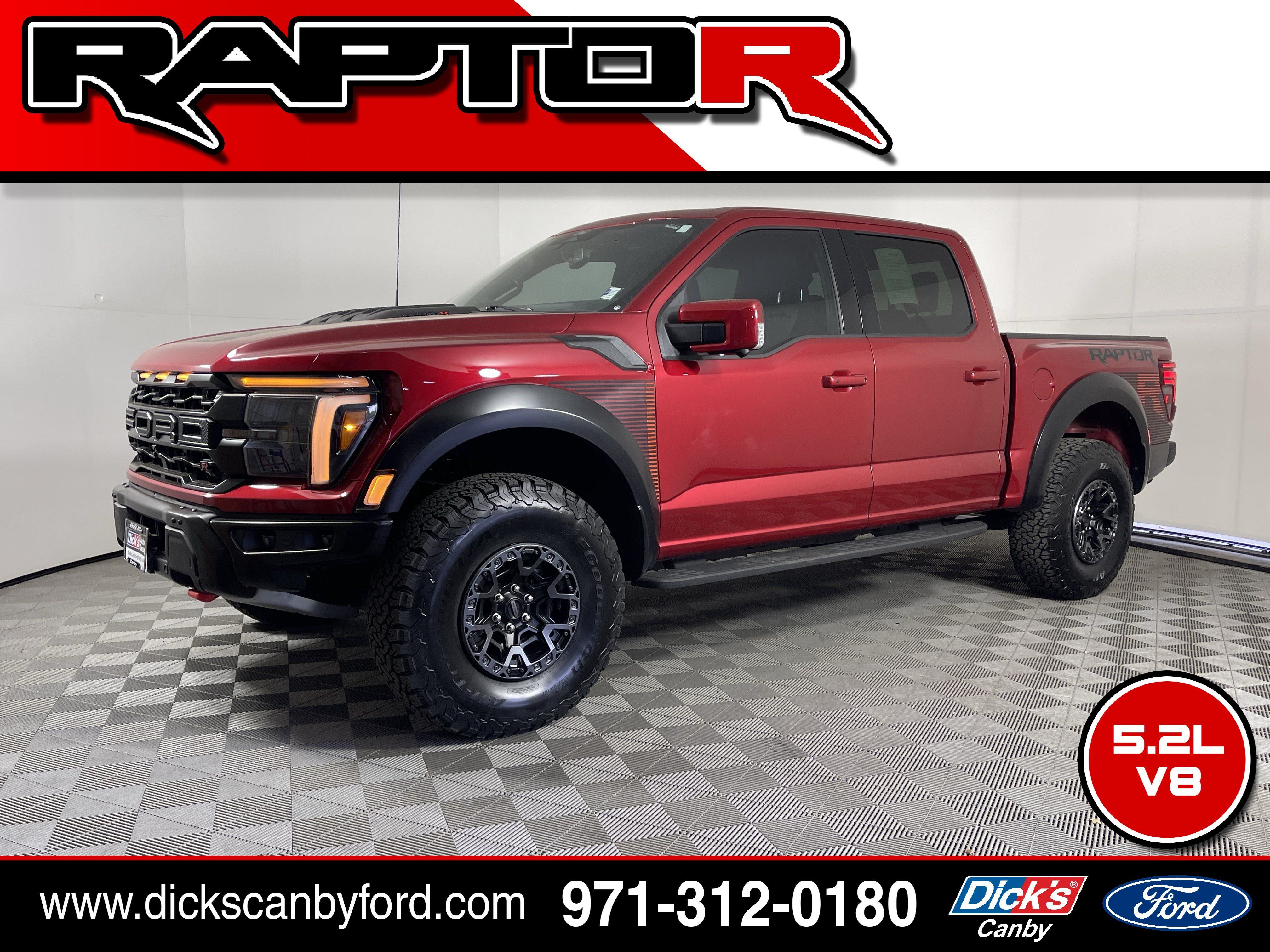 Used 2025 Ford F150 Raptor w/ Equipment Group 803A Raptor R AWD/4WD 360° Tour