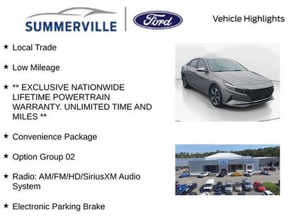 Used 2023 Hyundai Elantra SEL w/ Convenience Package