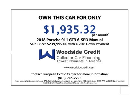 Used 2018 Porsche 911 GT3 RWD image 40