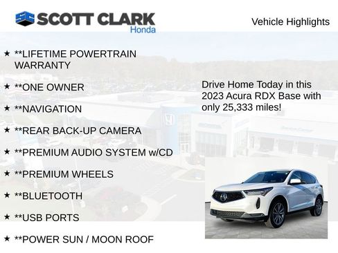 Used 2023 Acura RDX w/ Technology Package image 11