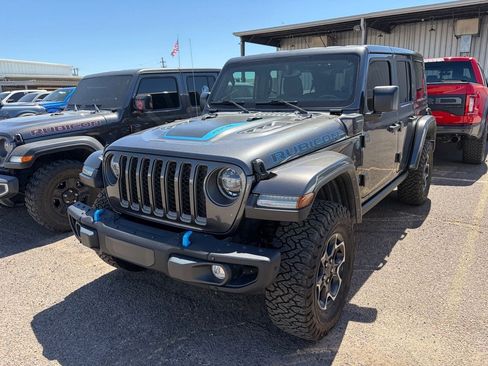 Used 2022 Jeep Wrangler Unlimited Rubicon 4xe w/ Steel Bumper Group AWD/4WD image 1