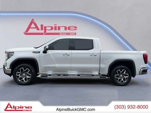 Used 2024 GMC Sierra 1500 SLT w/ SLT Premium Plus Package AWD/4WD image 2