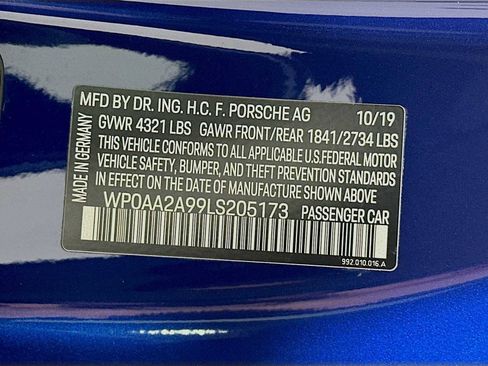 Certified 2020 Porsche 911 Carrera image 32