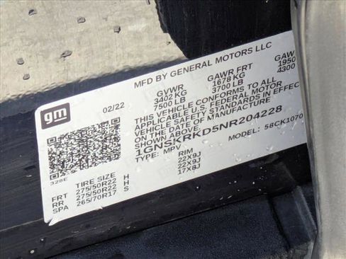 Used 2022 Chevrolet Tahoe RST w/ Luxury Package AWD/4WD image 19