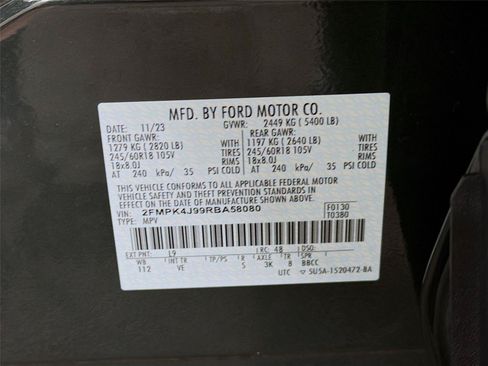 Used 2024 Ford Edge SEL w/ Convenience Package AWD/4WD image 32