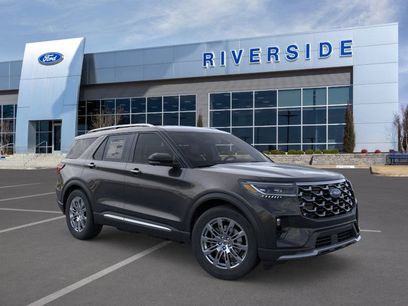 New 2026 Ford Explorer Platinum
