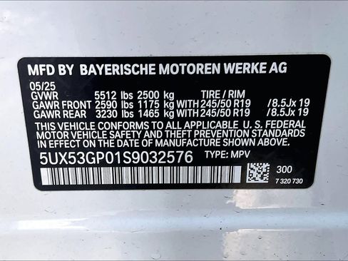 Used 2025 BMW X3 xDrive30i w/ Convenience Package image 32