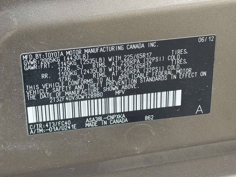 Used 2012 Toyota RAV4 FWD w/ Value Pkg image 21