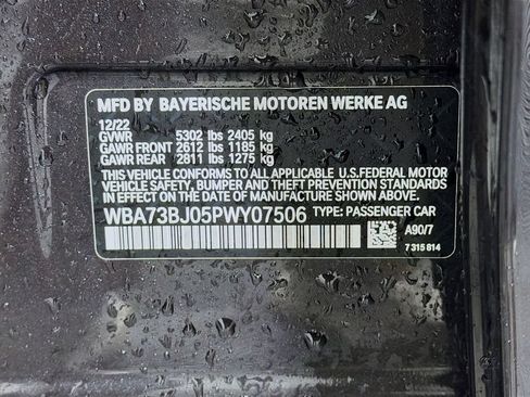 Used 2023 BMW 540i xDrive w/ Executive Package AWD/4WD image 37