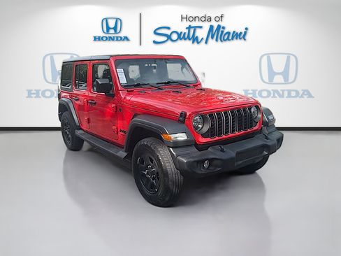 Used 2024 Jeep Wrangler Unlimited Sport AWD/4WD image 1