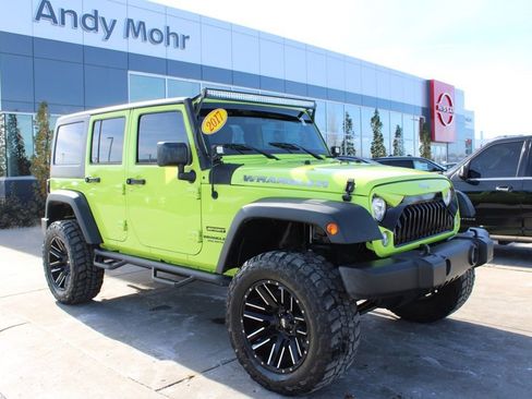 Used 2017 Jeep Wrangler Unlimited Sport w/ LED Lighting Group image 1