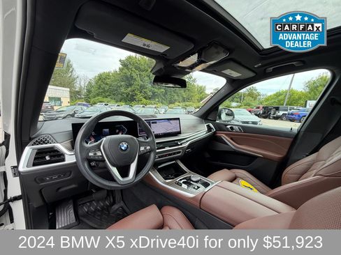Used 2024 BMW X5 xDrive40i w/ Premium Package AWD/4WD image 12